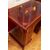 Piccola scrivania intarsiata "KNEEHOLE DESK"