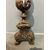 Candelabro, verniciato polichromo, stile barocco