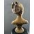 Busto di una ragazza giovane, bronzo