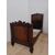 Letto singolo Carlo X in noce - lettino - prima metà '800
