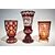 Splendida collezione di bicchieri Biedermeier