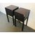 Pair of small tables     
