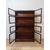 Libreria "globe" inglese in mogano , modulare - ante a vetro -credenza - 90cm  x 30 cm!!!