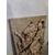 Meraviglioso Altorilievo - San Giorgio ed il Drago con lancia in ferro - 85 cm x 50 cm - Marmo Nembro giallo
