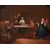 Cerchia di Pietro Longhi (Venezia, 1701 – 1785) Scena di concerto dipinto