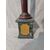 Obelisco in porfido con Mercurio in bronzo - H 76 cm