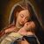 Madonna con il Bambino dormiente, Seguace di Giovan Battista Salvi detto "il Sassoferrato" (1609 - 1685)