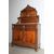 Antica credenza piattaia L. Filippo noce 1860. Marmo Mis 132 x 51 Altezza cm 210