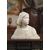 BUSTO IN MARMO DI GIOVANNA D’ARCO PRIMA META’ XIX SECOLO