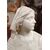 BUSTO IN MARMO DI GIOVANNA D’ARCO PRIMA META’ XIX SECOLO