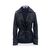 GUCCI Giacca Vintage in Pelle Col. Nero 40