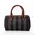 FENDI Borsa a Mano Vintage in Tela Col. Marrone Forever Bauletto S