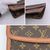 LOUIS VUITTON Pochette Vintage in Tela Col. Marrone Pochette Dame S