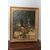 Antico dipinto olio su tela Natura Morta XIX sec firmato DROUET . in cornice dorata mis 68 x 58 