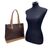 CELINE Borsa Shopper Vintage in Tela Col. Marrone Macadam M