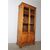 Antica credenza libreria toscana , XIX sec , restaurata naturale . Mis Larghezza cm 88 x 43 . H 202 