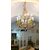 LAMPADARIO CON FRUTTA IN VETRO FINE XIX SECOLO