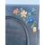 Cornice in pietra lavagna con motivi floreali a micromosaico in pietre dure in rilievo.Francia
