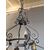 Lampadario in ferro battuto