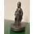 Antica scultura  vescovo epoca XVII sec castagno . Altezza 34 