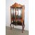 Antica vetrina a specchi Olanda fine XIX sec . Noce e intarsi in boise de rose .Mis 104 x 36 Altezza cm 193 