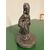 Antica scultura  vescovo epoca XVII sec castagno . Altezza 34 