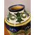 Antico vaso in Maiolica Liberty Gusto art nouveau Pasquali Umbertide 1910 . 