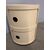 Comodino Kartell anni 70 design Anna castelli . Due moduli H cm 40 diametro cm 