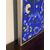 Dipinto Astratto  su tela arte contemporanea a smalti acrilici su cornice argento  mis 107 x 82