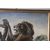 Antico Dipinto 1930 Achille Beltrame  “scena Somala “. Mis 113 x cm 86 . Sulla domenica del Corriere