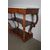 Antica console in noce e marmo Carrara Luigi Filippo 1850 . Mis 115 x 57 Altezza cm 99 
