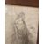 Antico disegno  anno 1920  di personaggio in cornice antica 38 x 29