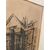 Antica incisione inglese 1882 firmata George Ernest raffigurante stazione postale . cm 55 x 43 