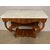 Antica console in noce e marmo Carrara Luigi Filippo 1850 . Mis 115 x 57 Altezza cm 99 