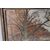 Antico  raro dipinto bifacciale acquerello XIX paesaggio  con cornice antica . cm 50 x 40 