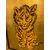 Dipinto di arte contemporanea raffigurante tigre epoca XX . Mis 92 x 76 