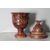 Antico vaso Braciere in maiolica epoca 700  Luigi XVI  grandi dimensione con festoni e cappello traforato.  Altezza cm 75 