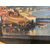 Antico Dipinto “Città di Taranto “ artista Dante Canasi 1925 . Olio su faseite  cm 91 x 65 