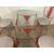 Sedie e tavolo Cassina anni 1980 designer Frank Lioyd Wright modernariato . firmate 