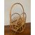 Porta riviste modernariato  di design in bamboo anni 60 perfetto stato . Mis 67 x 51 