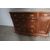 Antico comò – cassettone in noce XIX sec con marmo bardiglio. 5 cassetti . Mis 140 x 60. H 108