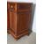 Antico comò – cassettone in noce XIX sec con marmo bardiglio. 5 cassetti . Mis 140 x 60. H 108