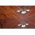 Cassettiera  legno Palissandro  anni 50 spettacolare vetro in top Bordò ! rest 170 x 56 