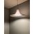 Lampada sospensione cappello strega Murano anni 70 modernariato diametro cm 58 