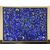 Dipinto Astratto  su tela arte contemporanea a smalti acrilici su cornice argento  mis 107 x 82