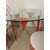 Sedie e tavolo Cassina anni 1980 designer Frank Lioyd Wright modernariato . firmate 