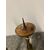 Antica coppia di candelabri in ottone sbalzato epoca XIX secolo . Altezza cm 34 cm 