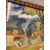 Dipinto contadini Giuseppe Serafini Montelupo Fiorentino olio su Cartone ann0 1973 mis 73 x 54 