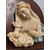Antica madonna in maiolica policroma manifattura toscana di Signa . Mis 44 x 33 