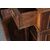 Antico comò – cassettone in noce XIX sec con marmo bardiglio. 5 cassetti . Mis 140 x 60. H 108